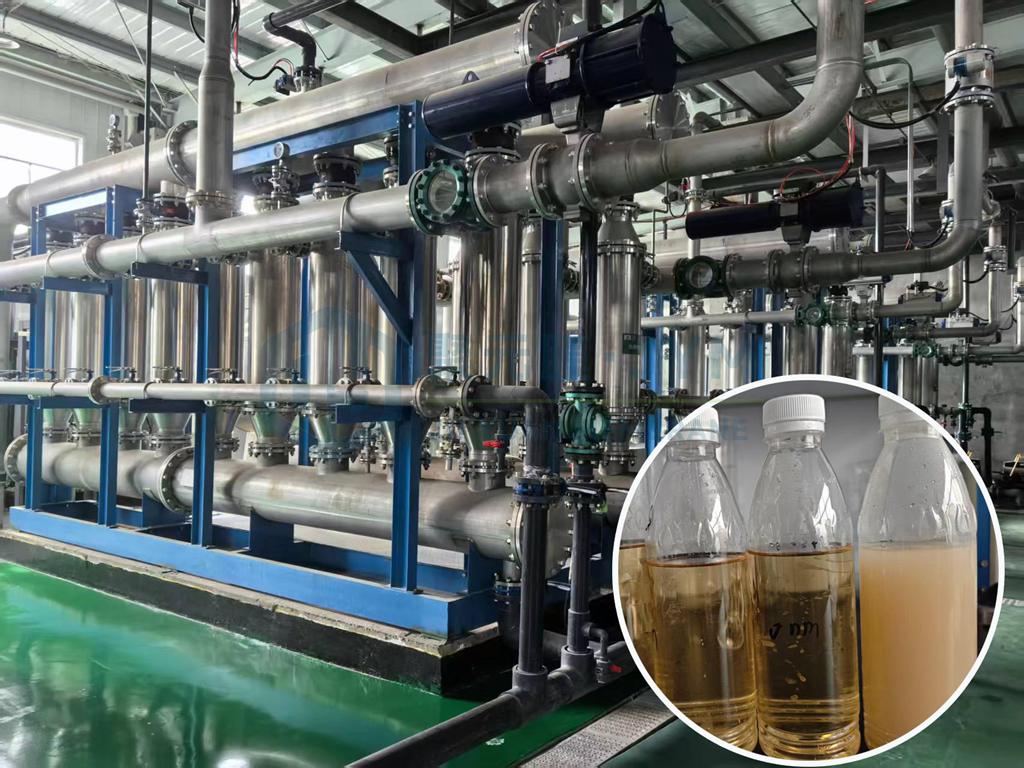 天津某饮品有限公司茶饮料澄清项目